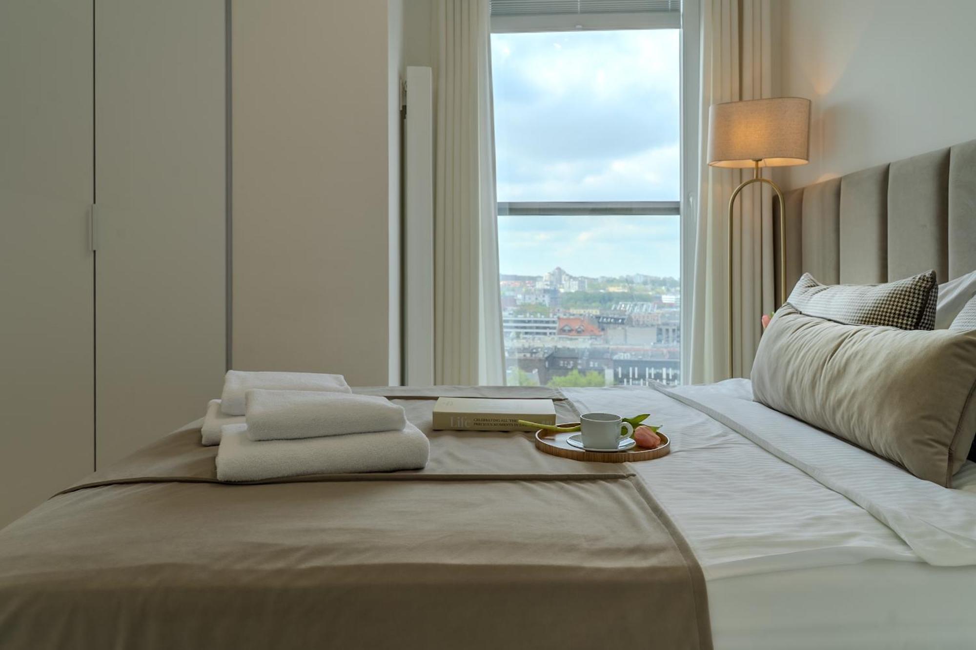 Urban Apartments Luxury Skyline Sokolska Towers 30A, 2 Free Garages, Gym & Sauna, Self Check-In Katowice Extérieur photo